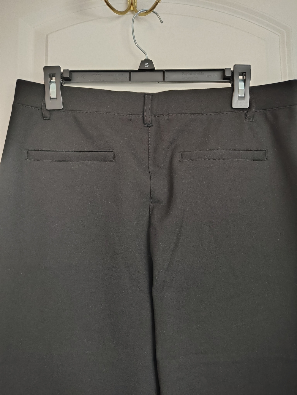 Ultra-Stretch Ponte Bootcut Black Pants Quince - Women's Size Large NWT - Picture 10 of 14